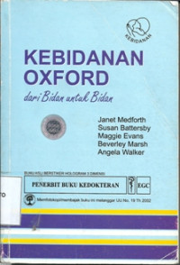 Image of Kebidanan Oxford dari bidan untuk bidan